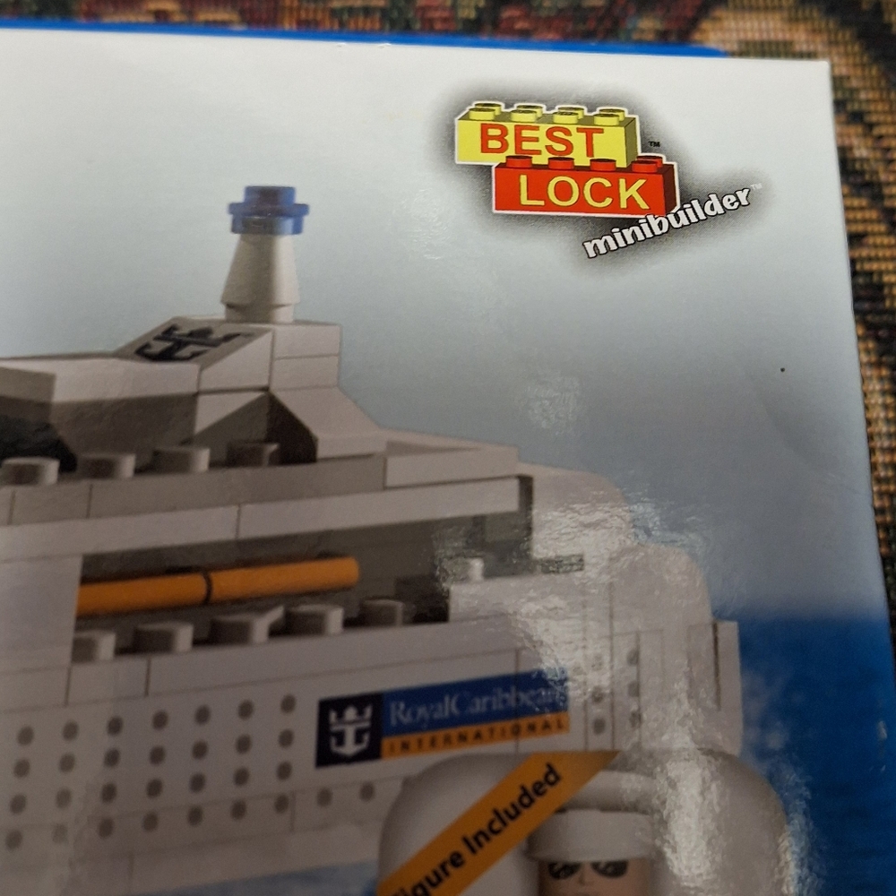 New Daron Block Set~Royal Caribbean~Boat~Ship~Best Lock "Lego" Toy~101 Pc - Picture 5 of 6